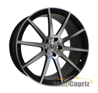 Диски Vissol Forged F-190 Matte-Black-With-Matte-Polished R21 W10.5 PCD5x120 ET33.0 DIA74.1